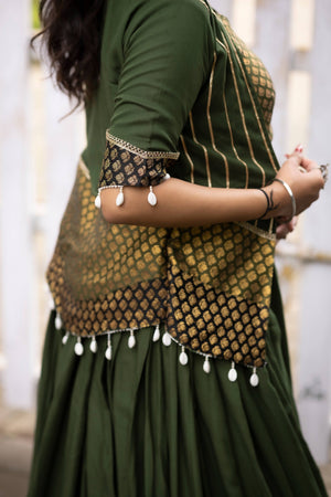 Navratri Mehendi Lehenga Set