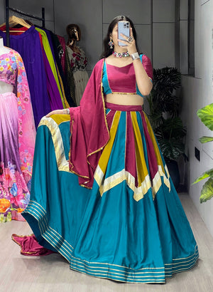 Navratri Multicolor Lehenga Set