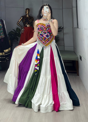 Navratri Multicolor Lehenga Kediya Sets