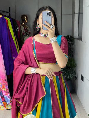 Navratri Multicolor Lehenga Set