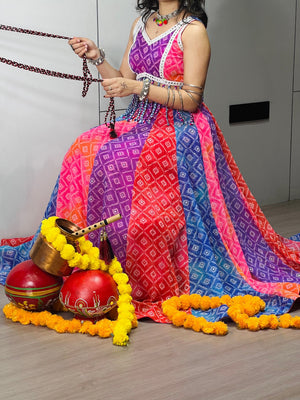 Navratri Tara Lehenga Set