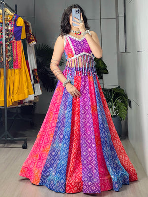 Navratri Tara Lehenga Set