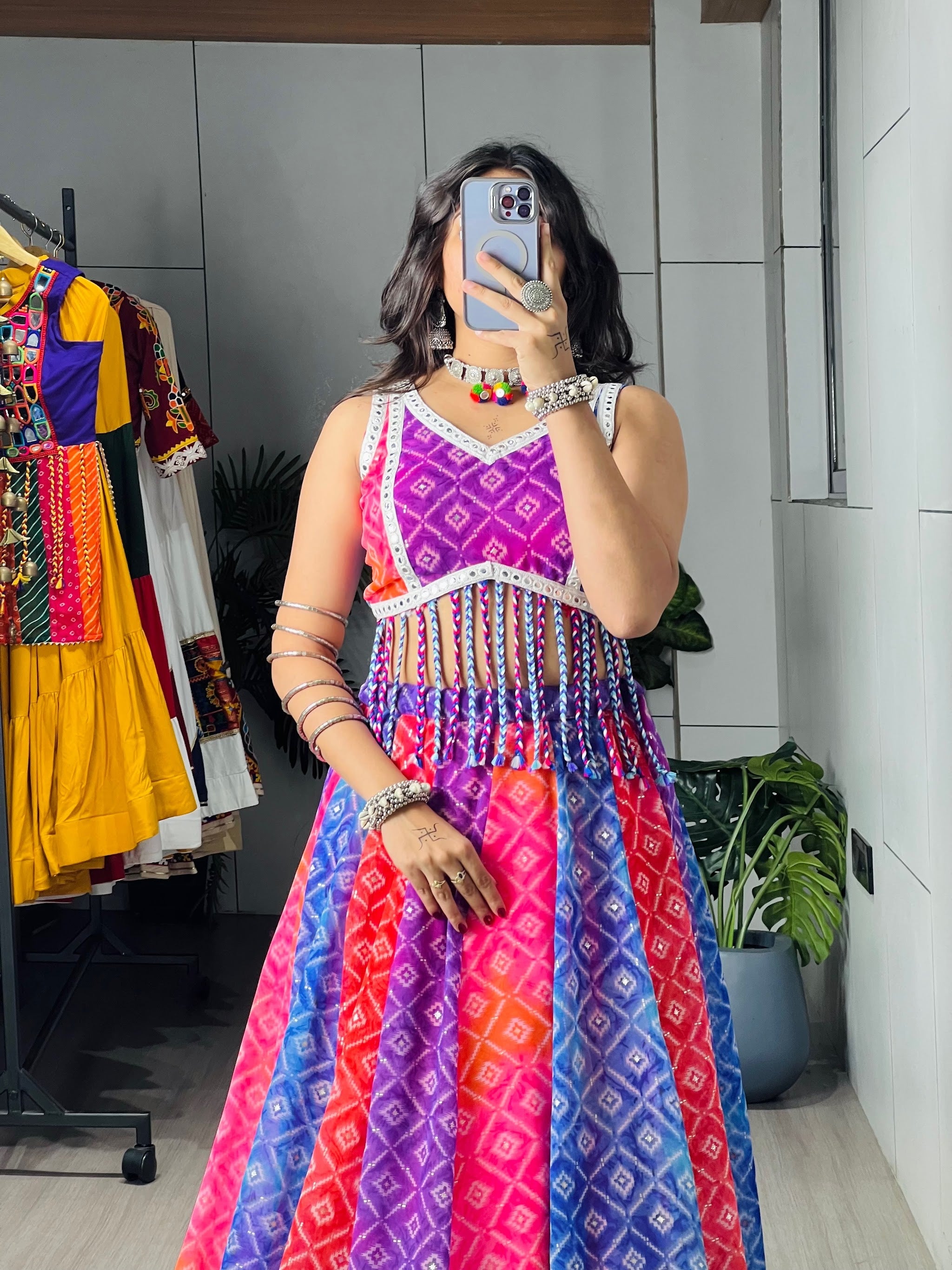 Navratri Tara Lehenga Set