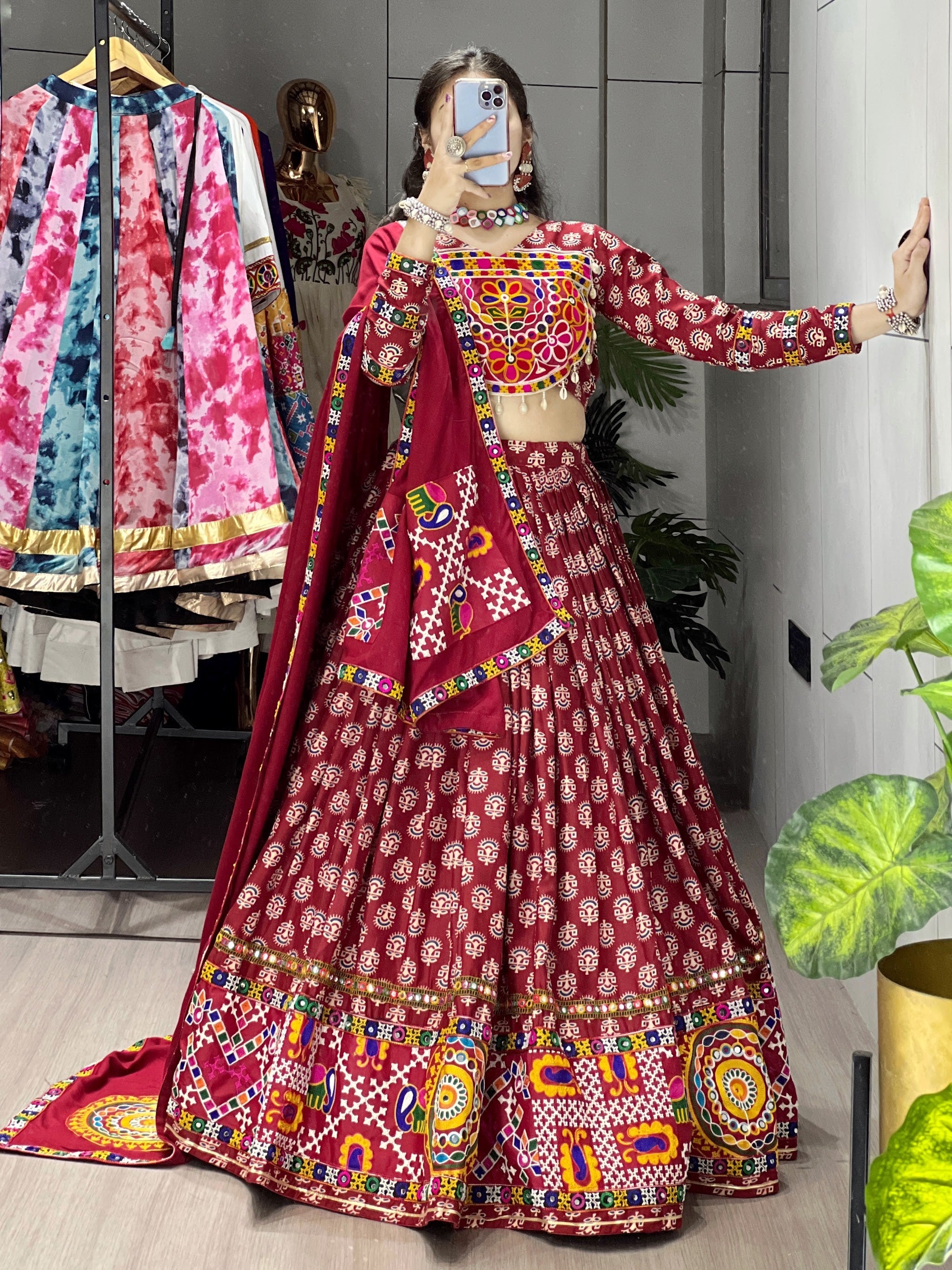 Navratri Ambaa Lehenga Set
